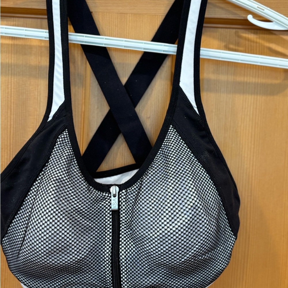 Victoria's Secret Black and White Sports Bra